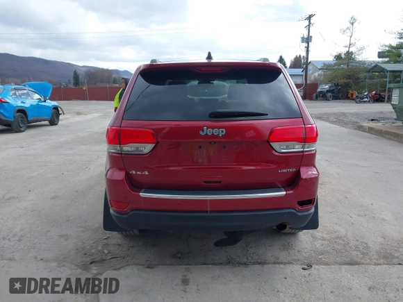 2015 Jeep Grand Cherokee Limited with VIN 1C4RJFBG3FC159426, listed as a IAAI auction lot 41848001 with 135,311 mi miles. Bid and sale history available at carsss.com. Image 16.