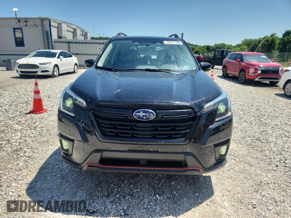 2024 Subaru Forester Special Sports with VIN JF2SKAGC1RH403719, listed as a Copart auction lot 58961745 with 25,489 mi miles and Salvage title. Bid and sale history available at DreamBid. Image 5.
