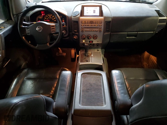 2005 Nissan Titan SE with VIN 1N6BA07B55N575375, listed as a Copart auction lot 81559004 with 177,684 mi miles and Clean Title. Bid and sale history available at DreamBid. Image 8.