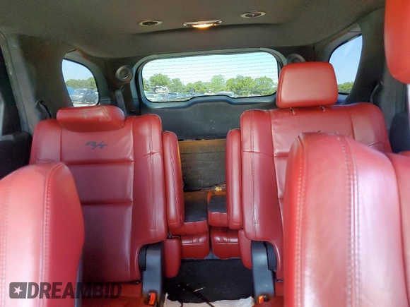 2015 Dodge Durango R/T with VIN 1C4SDJCT6FC132518, listed as a Copart auction lot 53946385 with 82,415 mi miles and Salvage Title. Bid and sale history available at carsss.com. Image 10.
