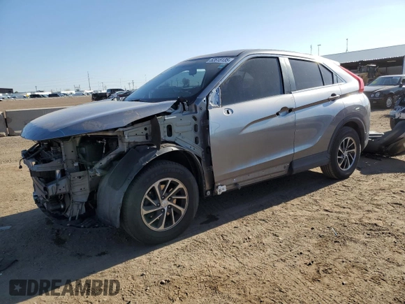 2020 Mitsubishi Eclipse Cross ES with VIN JA4AT3AA1LZ000412, listed as a Copart auction lot 52615135 with 79,801 mi miles and Salvage title. Bid and sale history available at DreamBid. Image 1.