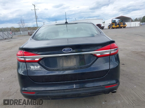 2017 Ford Fusion S with VIN 3FA6P0G77HR212596, listed as a IAAI auction lot 41910716 with 94,502 mi miles. Bid and sale history available at carsss.com. Image 16.