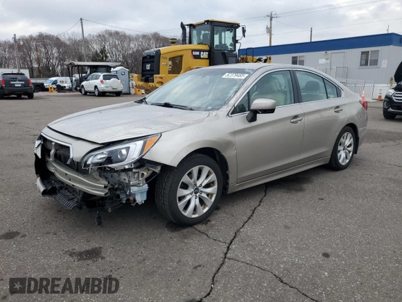 2017 Subaru Legacy Premium с VIN 4S3BNAC60H3050892, выставлен на аукционе Copart как лот 52379485 с пробегом 117 435 миль миль и На запчасти • Non repairable. История ставок и продаж доступна на DreamBid. Изображение 1.