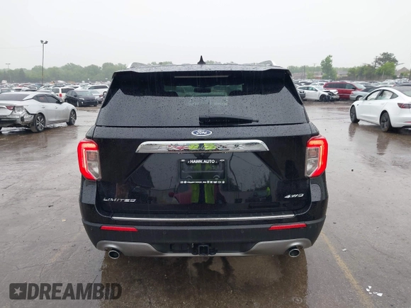 2023 Ford Explorer Limited with VIN 1FMSK8FH2PGC07369, listed as a IAAI auction lot 42366100 with 23,770 mi miles and . Bid and sale history available at DreamBid. Image 16.