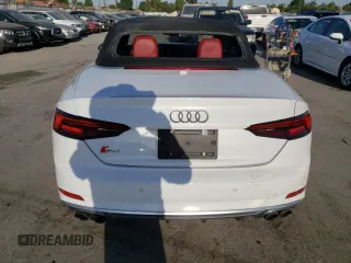 2018 Audi S5 Premium Plus z VIN WAUY4GF59JN004438, wystawiony jako Copart lot #45324915 z przebiegiem 24 970 mil mil oraz Szkody całkowita. Historia ofert i sprzedaży dostępna na DreamBid. Obrazek 6.