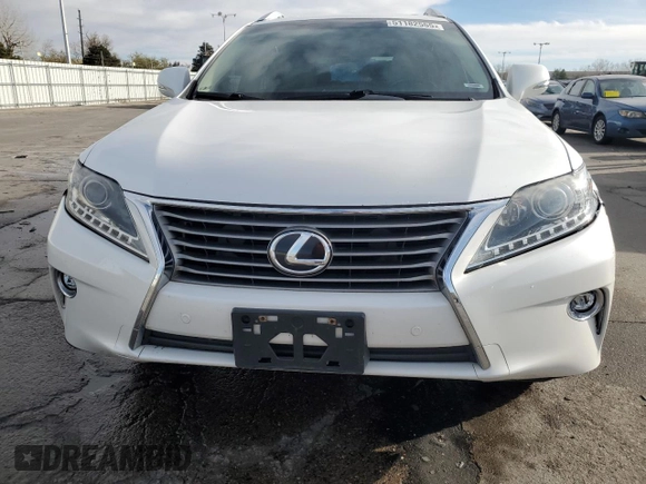 2015 Lexus RX 350 with VIN 2T2BK1BA0FC323361, listed as a Copart auction lot 51182555 with 81,789 mi miles and Salvage Title. Bid and sale history available at DreamBid. Image 5.