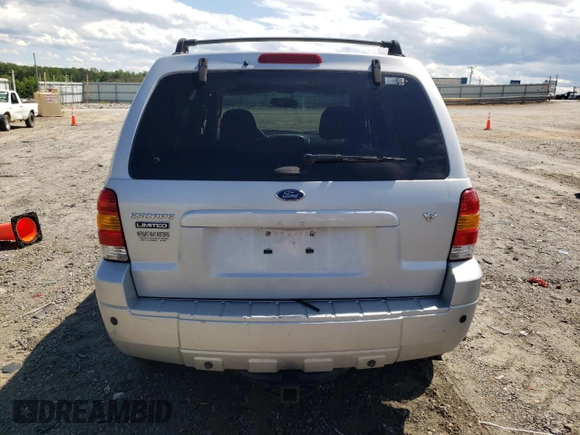2006 Ford Escape Limited with VIN 1FMCU94136KA85367, listed as a Copart auction lot 55834035 with 249,920 mi miles and Salvage title. Bid and sale history available at DreamBid. Image 6.