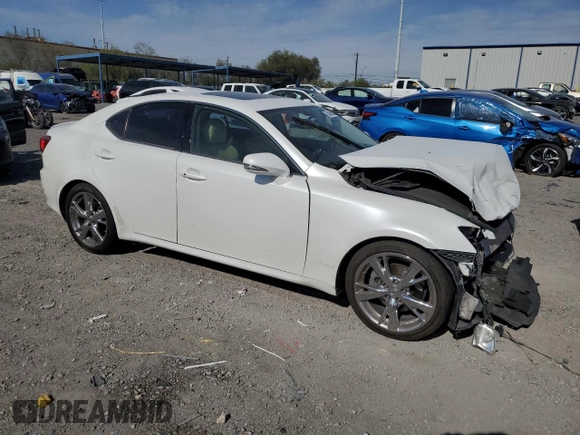 2010 Lexus IS 250 with VIN JTHBF5C27A2096487, listed as a Copart auction lot 58865595 with 178,751 mi miles and Salvage title. Bid and sale history available at DreamBid. Image 4.