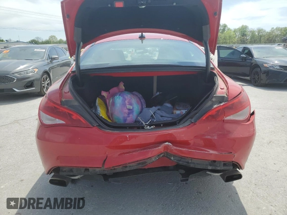 2014 Mercedes-Benz CLA 250 with VIN WDDSJ4GB0EN124788, listed as a Copart auction lot 53123825 with 100,905 mi miles and Salvage title. Bid and sale history available at DreamBid. Image 6.