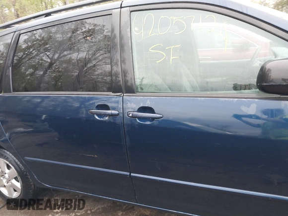 2005 Toyota Sienna CE with VIN 5TDZA23C05S362159, listed as a IAAI auction lot 42057129 with 254,100 mi miles and . Bid and sale history available at DreamBid. Image 13.