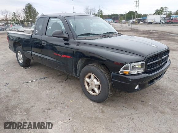 1999 Dodge Dakota with VIN 1B7FL22P8XS232450, listed as a IAAI auction lot 41754680 with 122,594 mi miles. Bid and sale history available at carsss.com. Image 1.