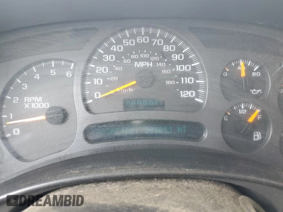 2007 Chevrolet Silverado 1500 LS with VIN 2GCEC13V871156523, listed as a Copart auction lot 53864385 with 385,053 mi miles and Salvage Title. Bid and sale history available at DreamBid. Image 9.