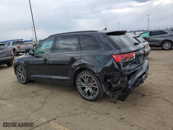 2019 Audi Q7 Prestige with VIN WA1VAAF79KD032657, listed as a Copart auction lot 50680855 with 52,257 mi miles and Salvage Title. Bid and sale history available at carsss.com. Image 2.