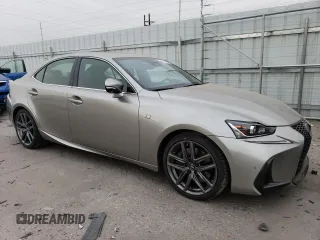 2020 Lexus IS with VIN JTHG81F20L5041059, listed as a Copart auction lot 85664814 with 33,608 mi miles and Salvage Title. Bid and sale history available at carsss.com. Image 4.