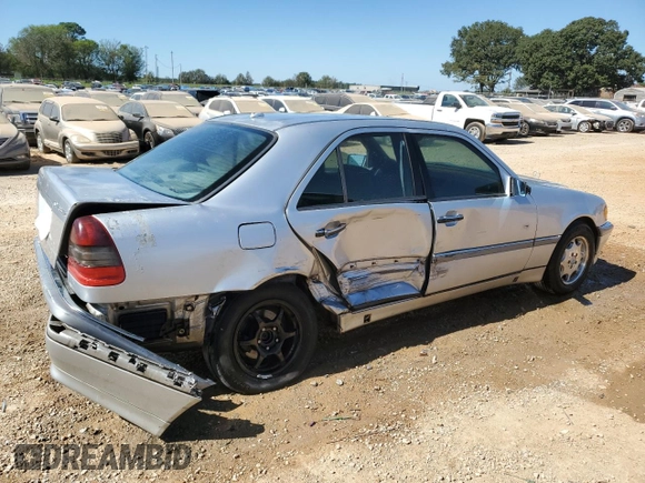 2000 Mercedes-Benz C 230 Kompressor with VIN WDBHA24G7YA817201, listed as a Copart auction lot 75837924 with 274,476 mi miles and Salvage Title. Bid and sale history available at carsss.com. Image 3.
