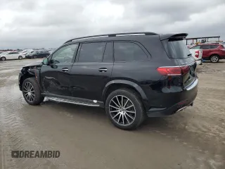 2023 Mercedes-Benz GLS with VIN 4JGFF8GE1PB007316, listed as a Copart auction lot 85457104 with 13,339 mi miles and Salvage Title. Bid and sale history available at carsss.com. Image 2.