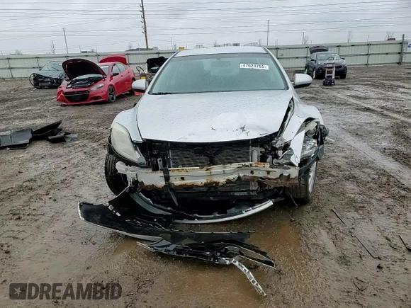 2009 Mazda 6 i Sport with VIN 1YVHP81A995M31984, listed as a Copart auction lot 47623785 with 195,469 mi miles and Salvage Title. Bid and sale history available at carsss.com. Image 10.