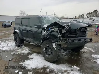 2024 Ford Bronco Wildtrak с VIN 1FMEE2BP2RLA72211, выставлен на аукционе Copart как лот 44726825 с пробегом 9 469 миль миль и Списание • Salvage title. История ставок и продаж доступна на DreamBid. Изображение 12.