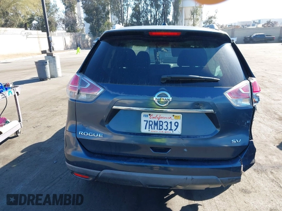 2016 Nissan Rogue SV with VIN KNMAT2MT5GP629279, listed as a IAAI auction lot 41670319 with 110,761 mi miles. Bid and sale history available at carsss.com. Image 17.