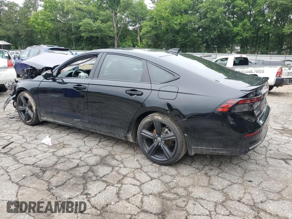 2023 Honda Accord Sport-L with VIN 1HGCY2F72PA069719, listed as a Copart auction lot 58289145 with Not provided miles and Salvage title. Bid and sale history available at DreamBid. Image 2.