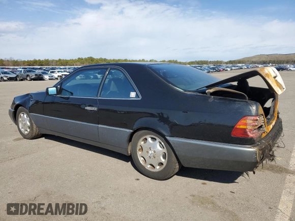 1994 Mercedes-Benz S with VIN WDBGA70E3RA184761, listed as a Copart auction lot 50040185 with Not Provided miles and Salvage Title. Bid and sale history available at DreamBid. Image 2.