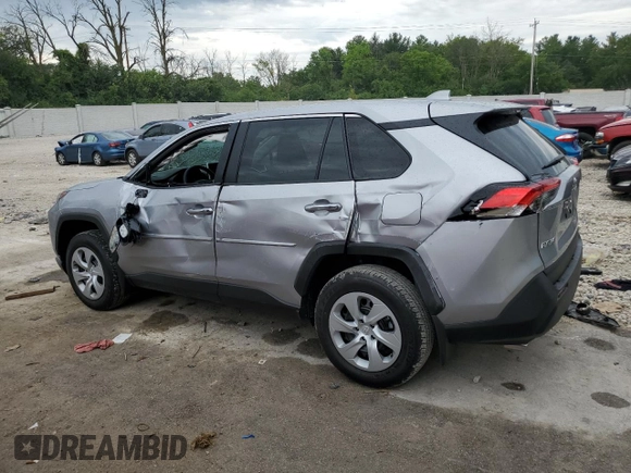 2024 Toyota RAV4 LE with VIN 2T3G1RFVXRC461039, listed as a Copart auction lot 65604044 with 1,201 mi miles and Salvage Title. Bid and sale history available at carsss.com. Image 2.