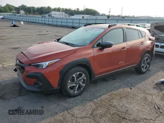 2024 Subaru Crosstrek Premium с VIN JF2GUADC6RH867111, выставлен на аукционе Copart как лот 60565455 с пробегом 4 402 миль миль и Списание • Salvage title. История ставок и продаж доступна на DreamBid. Изображение 1.