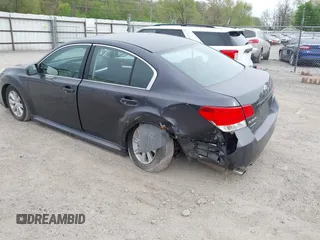 2011 Subaru Legacy Premium with VIN 4S3BMCC62B3210230, listed as a IAAI auction lot 42152147 with 128,358 mi miles and . Bid and sale history available at DreamBid. Image 3.