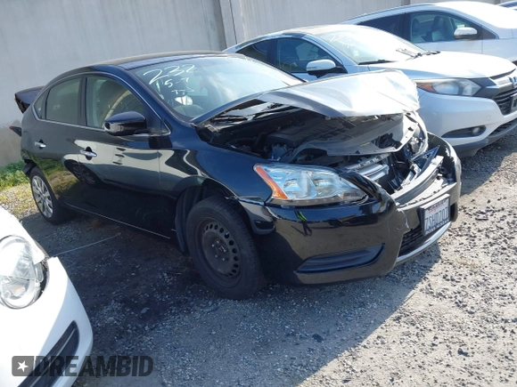 2015 Nissan Sentra SR with VIN 3N1AB7AP0FL692116, listed as a IAAI auction lot 42074635 with Not Provided miles and . Bid and sale history available at DreamBid. Image 1.