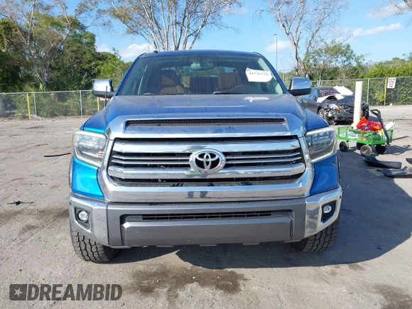 2017 Toyota Tundra 2WD Platinum with VIN 5TFGW5F1XHX225751, listed as a IAAI auction lot 41536231 with 159,962 mi miles. Bid and sale history available at carsss.com. Image 12.