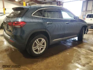 2023 Mercedes-Benz GLA with VIN W1N4N4HBXPJ492971, listed as a Copart auction lot 46320225 with 8,853 mi miles and Salvage Title. Bid and sale history available at carsss.com. Image 3.