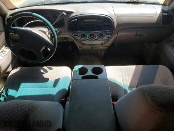 2002 Toyota Tundra SR5 with VIN 5TBRN34182S310211, listed as a Copart auction lot 51939535 with 225,058 mi miles and Salvage Title. Bid and sale history available at DreamBid. Image 8.