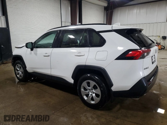 2019 Toyota RAV4 LE with VIN 2T3F1RFV7KC021068, listed as a Copart auction lot 50889575 with 34,749 mi miles and Salvage Title. Bid and sale history available at DreamBid. Image 2.