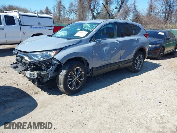 2022 Honda CR-V EX z VIN 2HKRW2H50NH632010, wystawiony jako IAAI lot #41899776 z przebiegiem 29 252 mil mil oraz . Historia ofert i sprzedaży dostępna na DreamBid. Obrazek 2.