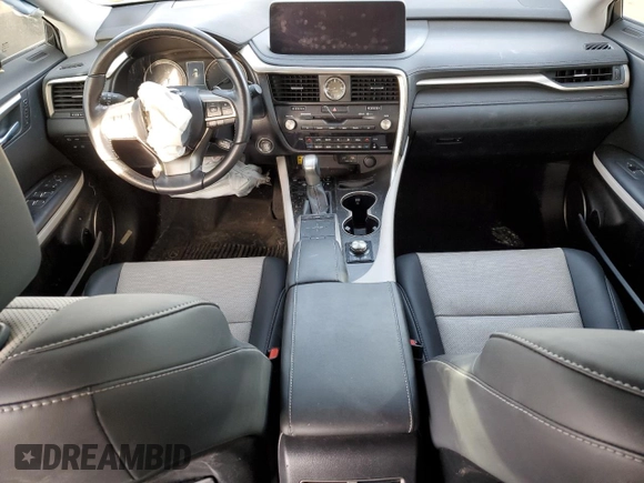 2022 Lexus RX 350 with VIN 2T2HZMDA4NC335287, listed as a Copart auction lot 49436285 with 41,411 mi miles and Salvage Title. Bid and sale history available at DreamBid. Image 8.