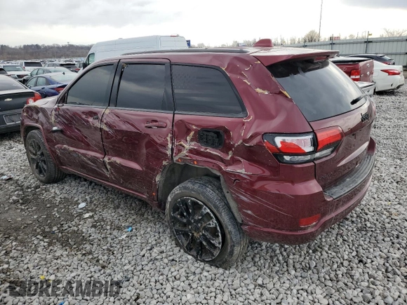 2018 Jeep Grand Cherokee Laredo E with VIN 1C4RJFAG6JC215692, listed as a Copart auction lot 46873295 with 79,396 mi miles and Salvage Title. Bid and sale history available at DreamBid. Image 2.