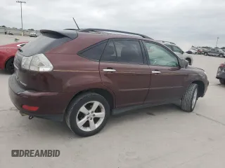 2009 Lexus RX 350 with VIN JTJGK31U899852162, listed as a Copart auction lot 50327435 with 166,085 mi miles and Salvage Title. Bid and sale history available at DreamBid. Image 3.