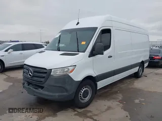 2021 Mercedes-Benz Sprinter Cargo with VIN W1Y4ECHY8MT079254, listed as a IAAI auction lot 41394825 with 301,811 mi miles and . Bid and sale history available at carsss.com. Image 18.