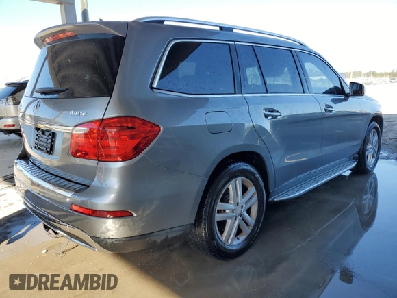 2016 Mercedes-Benz GL with VIN 4JGDF6EE9GA663459, listed as a Copart auction lot 83346794 with 58,181 mi miles and Clean Title. Bid and sale history available at carsss.com. Image 3.
