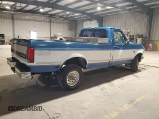 1992 Ford F-150 with VIN 2FTEF14Y3NCA58484, listed as a Copart auction lot 80323794 with 345,899 mi miles and Salvage Title. Bid and sale history available at carsss.com. Image 3.