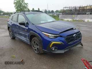 2024 Subaru Crosstrek Special Sports with VIN 4S4GUHF68R3808391, listed as a IAAI auction lot 42446476 with 19,326 mi miles and . Bid and sale history available at DreamBid. Image 1.