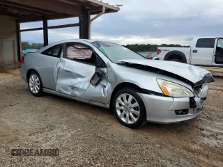 2007 Honda Accord LX with VIN 1HGCM82257A003612, listed as a Copart auction lot 73422614 with 129,945 mi miles and Salvage title. Bid and sale history available at DreamBid. Image 4.