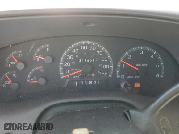 1998 Ford F-150 with VIN 1FTDF1727WNA09044, listed as a Copart auction lot 48848385 with 213,603 mi miles and Non repairable. Bid and sale history available at DreamBid. Image 9.