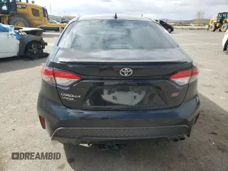 2020 Toyota Corolla SE with VIN 5YFS4RCE6LP043227, listed as a Copart auction lot 48500835 with 39,330 mi miles and Salvage Title. Bid and sale history available at carsss.com. Image 6.