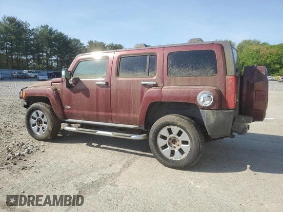 2007 Hummer H3 SUV with VIN 5GTDN13EX78193522, listed as a Copart auction lot 55076925 with Not Provided miles and Clean Title. Bid and sale history available at DreamBid. Image 2.
