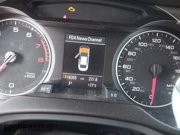 2011 Audi A4 2.0T Premium Plus with VIN WAUFFAFL6BN004234, listed as a IAAI auction lot 42142276 with 116,355 mi miles. Bid and sale history available at carsss.com. Image 7.