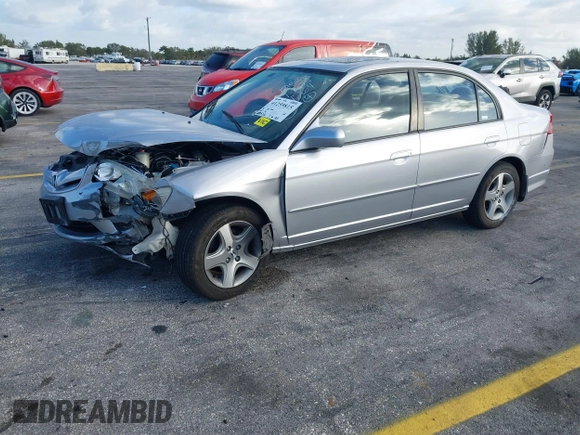 2004 Honda Civic EX z VIN 2HGES26834H541264, wystawiony jako IAAI lot #41259815 z przebiegiem 40 526 mil mil oraz . Historia ofert i sprzedaży dostępna na DreamBid. Obrazek 2.