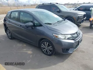 2015 Honda Fit EX-L with VIN 3HGGK5H89FM742260, listed as a IAAI auction lot 41707676 with 97,543 mi miles. Bid and sale history available at carsss.com. Image 1.