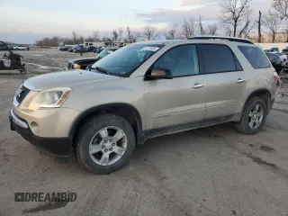 2007 GMC Acadia SLE with VIN 1GKEV13777J163842, listed as a Copart auction lot 81374004 with 202,539 mi miles and Salvage Title. Bid and sale history available at carsss.com. Image 1.