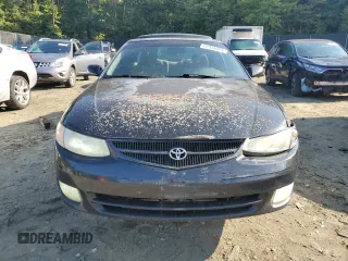 2000 Toyota Solara SE with VIN 2T1CF28P1YC327887, listed as a Copart auction lot 72334924 with 289,977 mi miles and Salvage Title. Bid and sale history available at DreamBid. Image 5.